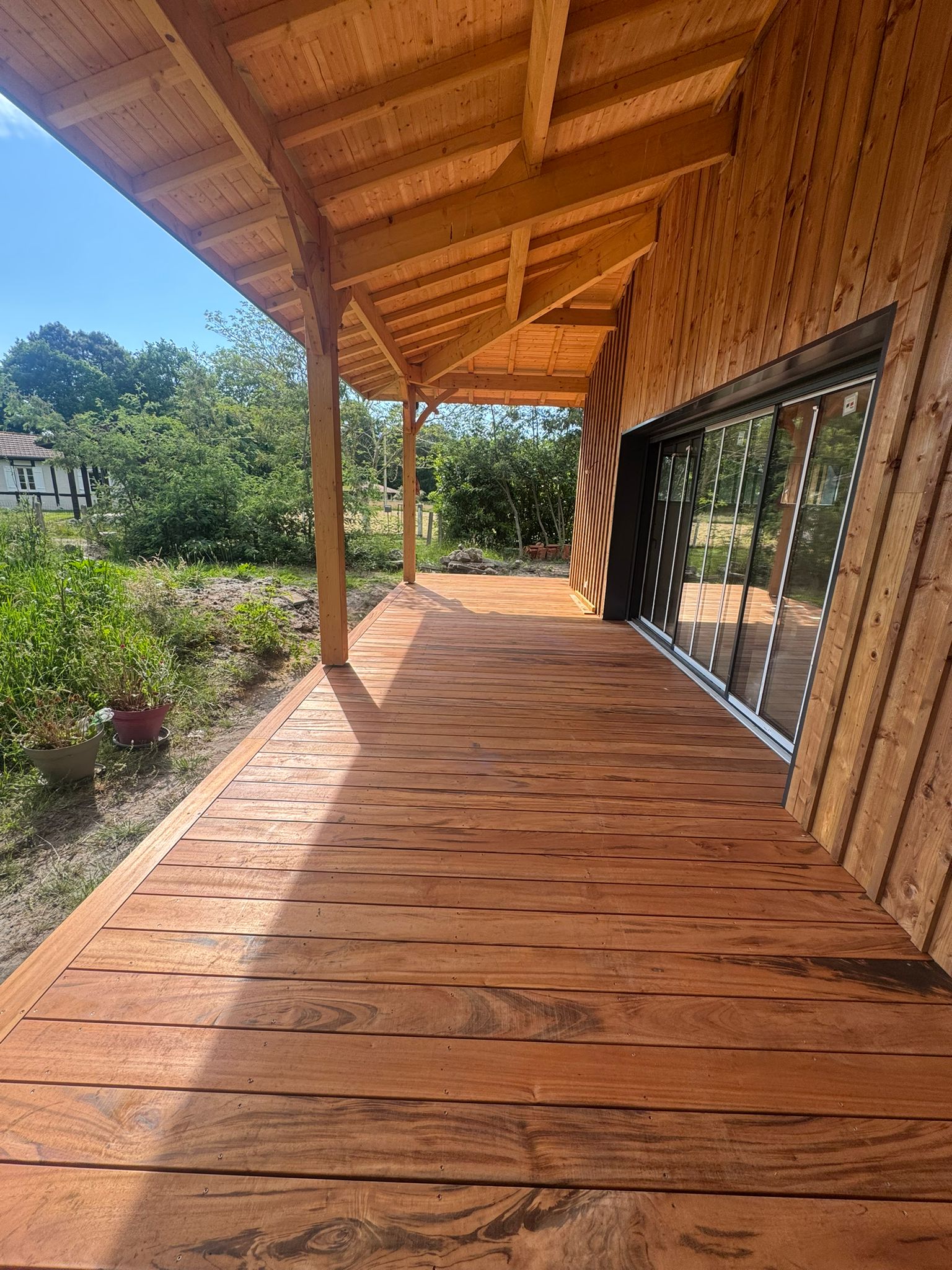 Terrasse bois Gastes