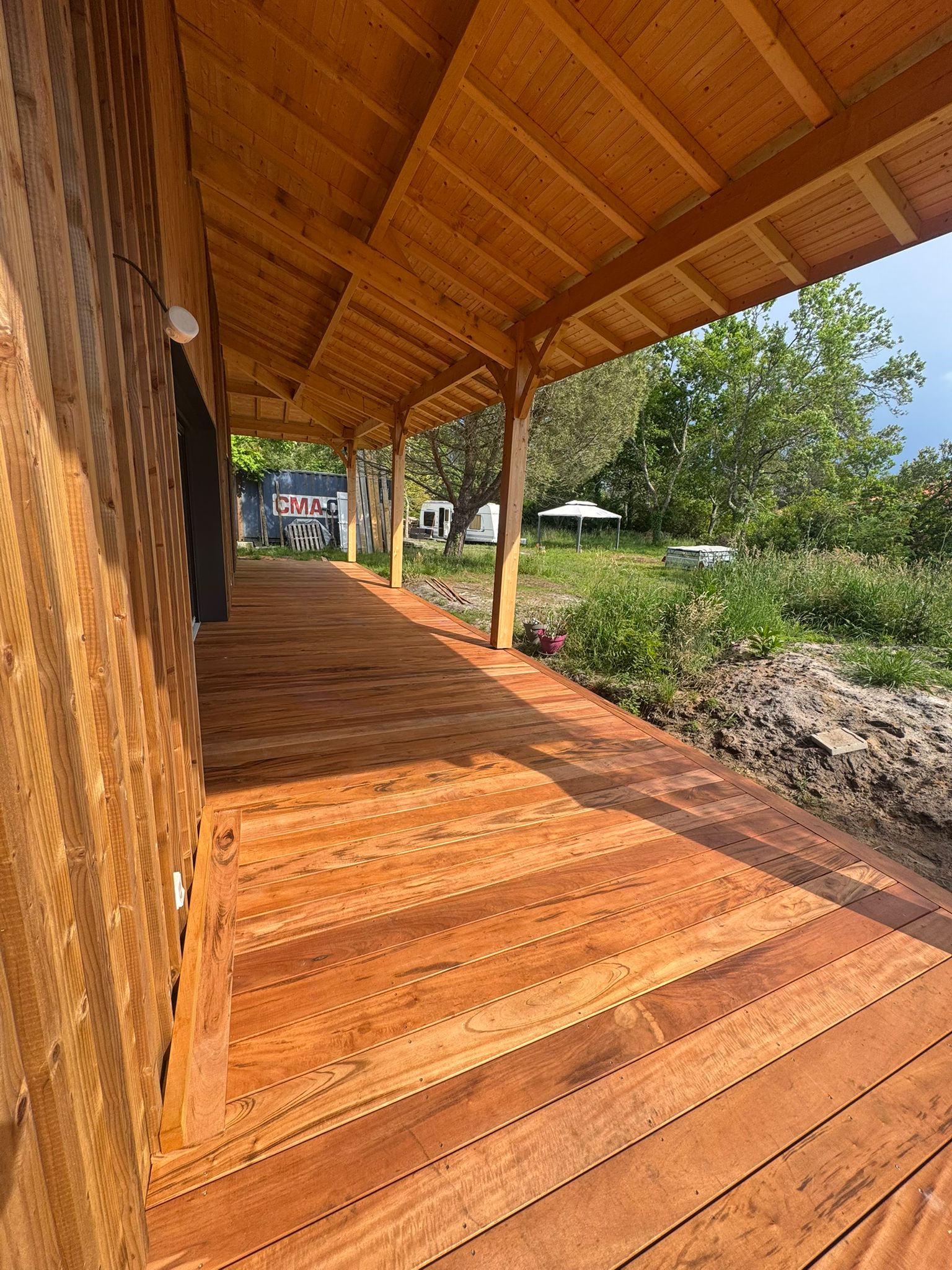 terrasse bois Biscarrosse