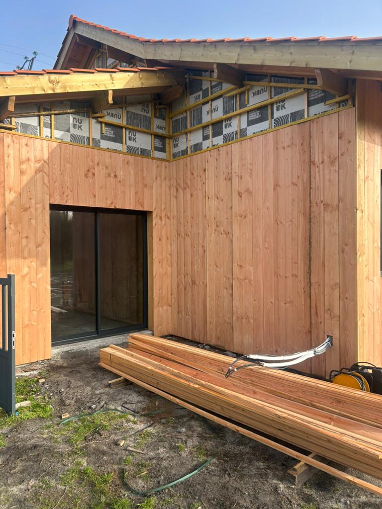 maison bois Sanguinet